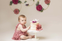 Unique cake smash photo shoot ideas by Wirral Photographer.